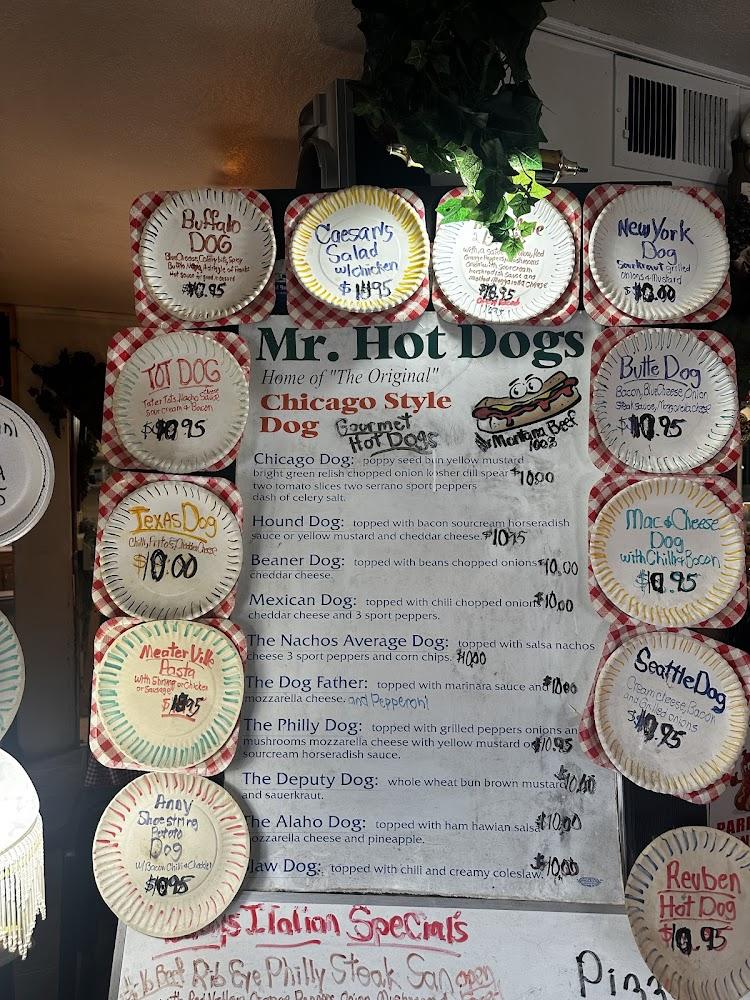 Mr. Hot Dogs Menu image 4